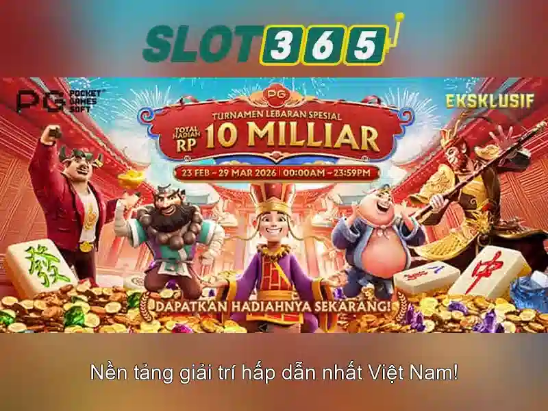 Các trò chơi nổi bật tại Slot365